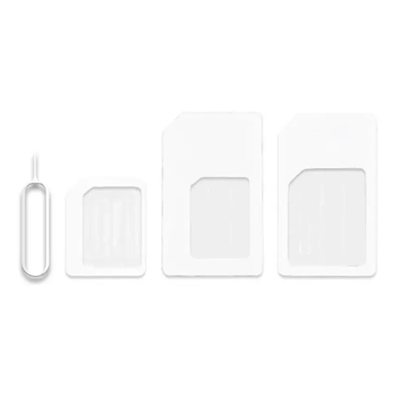 محول 4 في 1 لتحويل بطاقة Nano SIM إلى محول Micro Standard للهواتف الذكية وجهاز توجيه USB اللاسلكي بتقنية 4G LTE من التحرير الجماعيمحول 4 في 1 لتحويل بطاقة نانو SIM إلى بطاقة مايكرو SIM قياسية للهواتف الذكية وأجهزة التوجيه اللاسلكية USB بتقنية 4G LTE - Image 3