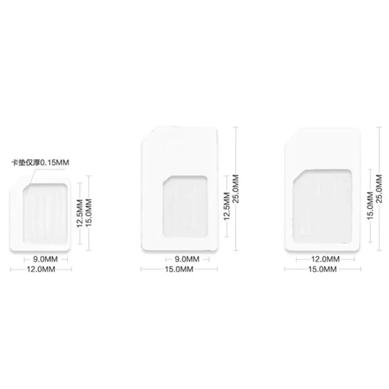 محول 4 في 1 لتحويل بطاقة Nano SIM إلى محول Micro Standard للهواتف الذكية وجهاز توجيه USB اللاسلكي بتقنية 4G LTE من التحرير الجماعيمحول 4 في 1 لتحويل بطاقة نانو SIM إلى بطاقة مايكرو SIM قياسية للهواتف الذكية وأجهزة التوجيه اللاسلكية USB بتقنية 4G LTE - Image 4