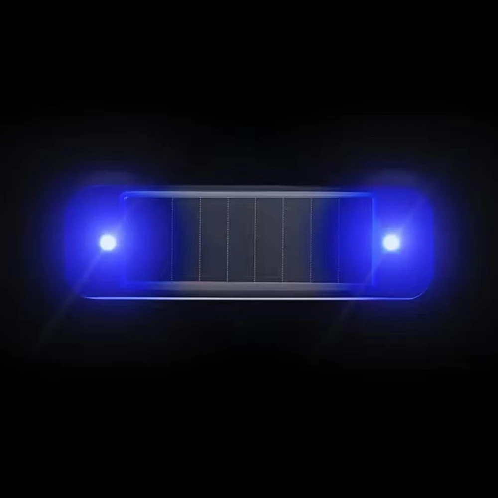 Mini LED Solar Power Car Warning Light Night Security Simulated Alarm Wireless Anti-Theft Caution Lamp Flashing Dummy Alarm Lamp - Image 7