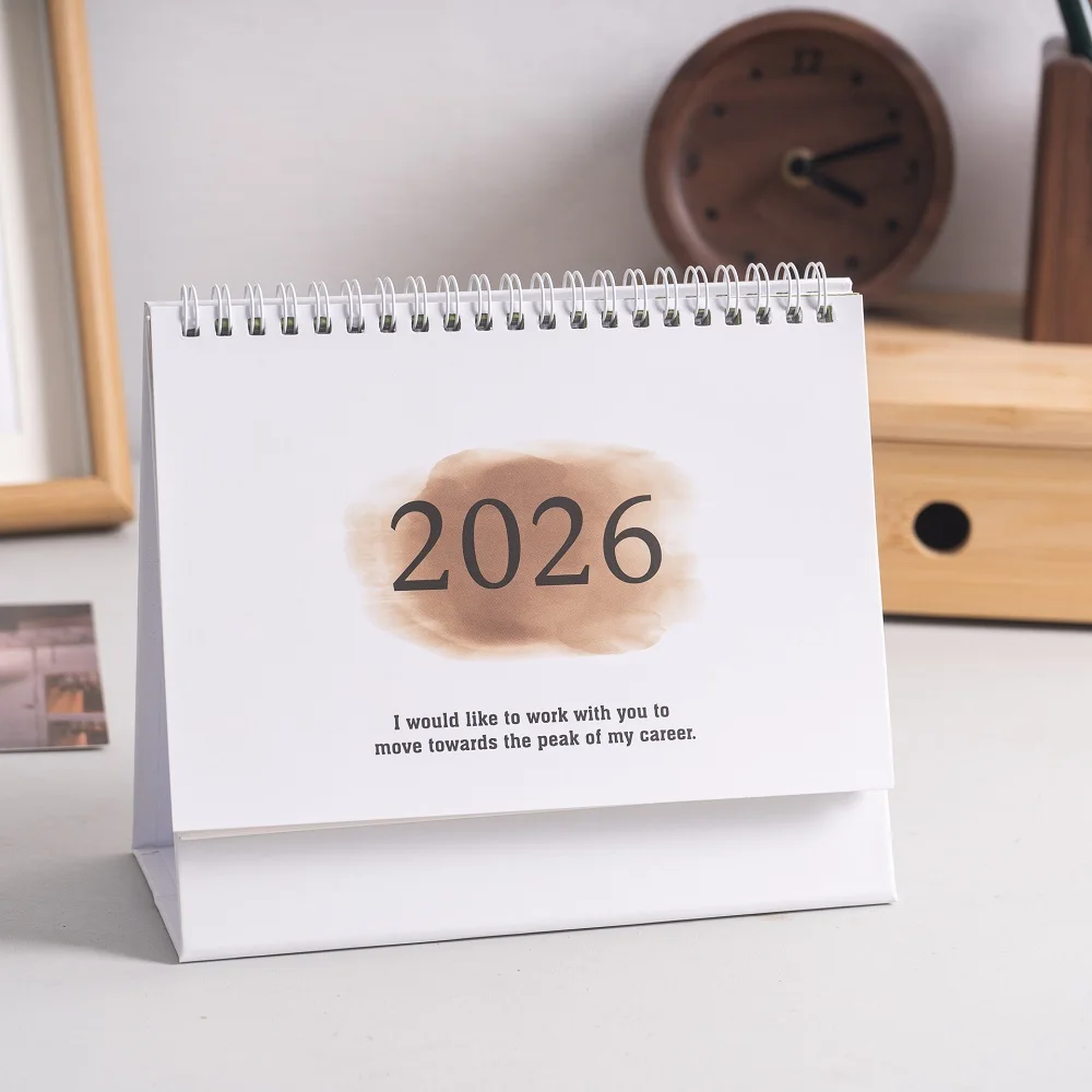 2026 تقويم مكتبي جديد كبير الحجم باللغة الإنجليزية، دفاتر تقويم سنوية، قائمة مهام شهرية، مخطط يومي، إدارة الوقت من التحرير الجماعيتقويم مكتبي جديد لعام 2026، تقويم إنجليزي كبير، قائمة مهام سنوية، مخطط يومي شهري، إدارة الوقت - Image 7