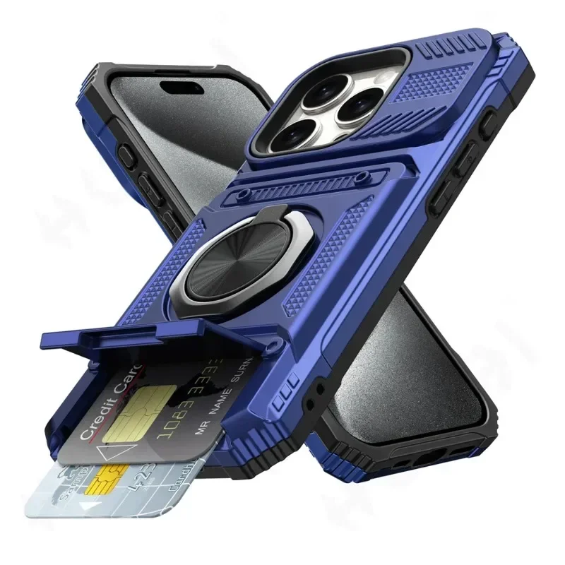 جراب iPhone 16 15 14 13 12 11 Pro Max XS XR 8 7 Plus بحلقة مغناطيسية دوارة وحامل، غطاء محفظة متين للحماية من السقوط من قسم التعديل الجماعيجراب لهاتف آيفون 16، 15، 14، 13، 12، 11 برو ماكس، XS، XR، 8، 7 بلس، مزود بحلقة مغناطيسية دوارة وحامل، حماية متينة ضد السقوط، غطاء محفظة - Image 9