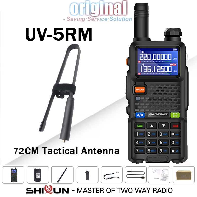 جهاز اتصال لاسلكي باوفينغ UV-5RM ببطارية 3800 مللي أمبير وشاحن USB-C بقدرة 14.5 واط، يدعم نطاقات UHF وVHF اللاسلكية، ونسخ الترددات حتى 999 قناة، وتحديث راديو FM للهواة UV-5RH من قسم التحرير الجماعيجهاز لاسلكي باوفينغ UV-5RM، بطارية 3800 مللي أمبير، شاحن USB-C، 14.5 واط، نطاق ترددات UHF وVHF، نطاق تردد النسخ اللاسلكي 999 قناة، تحديث راديو FM للهواة UV-5RH - Image 9