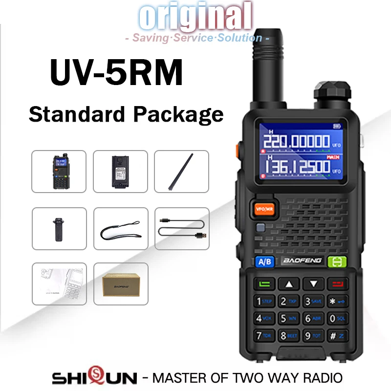 جهاز اتصال لاسلكي باوفينغ UV-5RM ببطارية 3800 مللي أمبير وشاحن USB-C بقدرة 14.5 واط، يدعم نطاقات UHF وVHF اللاسلكية، ونسخ الترددات حتى 999 قناة، وتحديث راديو FM للهواة UV-5RH من قسم التحرير الجماعيجهاز لاسلكي باوفينغ UV-5RM، بطارية 3800 مللي أمبير، شاحن USB-C، 14.5 واط، نطاق ترددات UHF وVHF، نطاق تردد النسخ اللاسلكي 999 قناة، تحديث راديو FM للهواة UV-5RH - Image 14