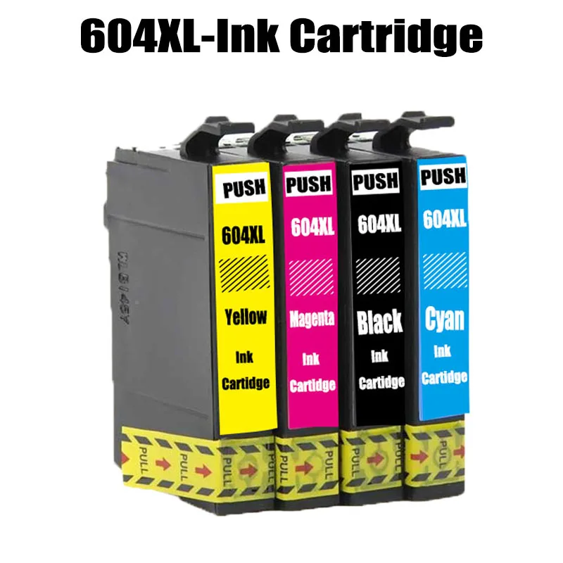 خراطيش حبر إبسون المتوافقة 604xl لطابعات إبسون XP-2200 و XP-3200 و XP-4200 و WF-2910DWF و WF-2950DWF من التحرير الجماعيخراطيش حبر إبسون 604xl متوافقة مع طابعات إبسون XP-2200 و XP-3200 و XP-4200 و WF-2910DWF و WF-2950DWF
